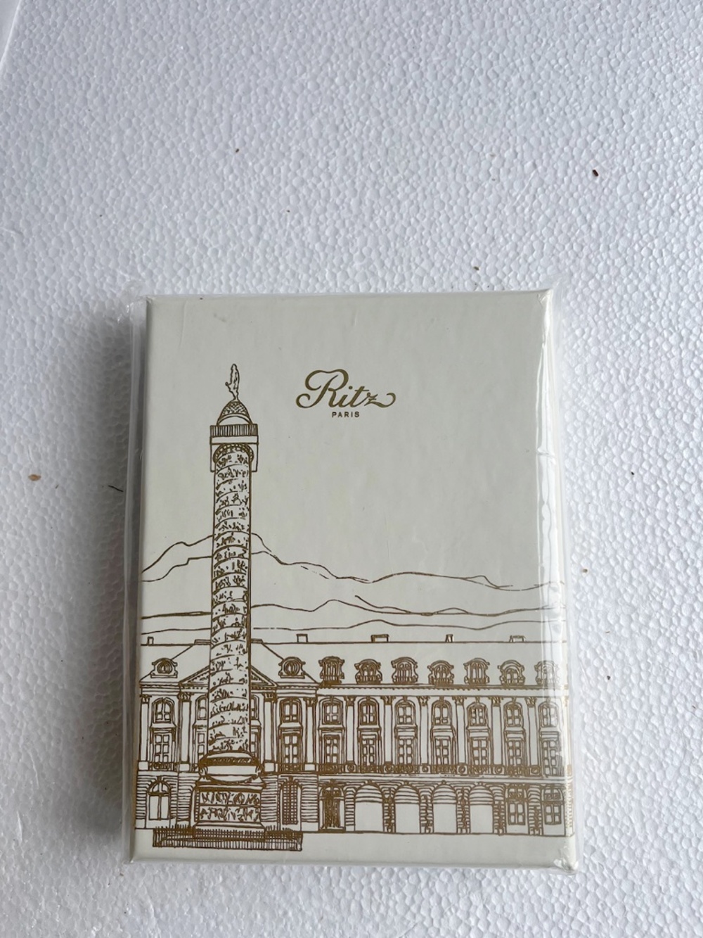 Ritz Paris Luxury Notebook – Blue – New Sealed – Elastic Closure